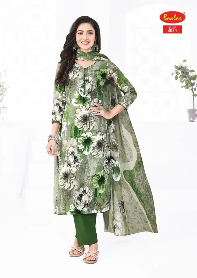 Kashmir Cotton Vol 3 By Baalar Printed Cotton Dress Material Orders In India